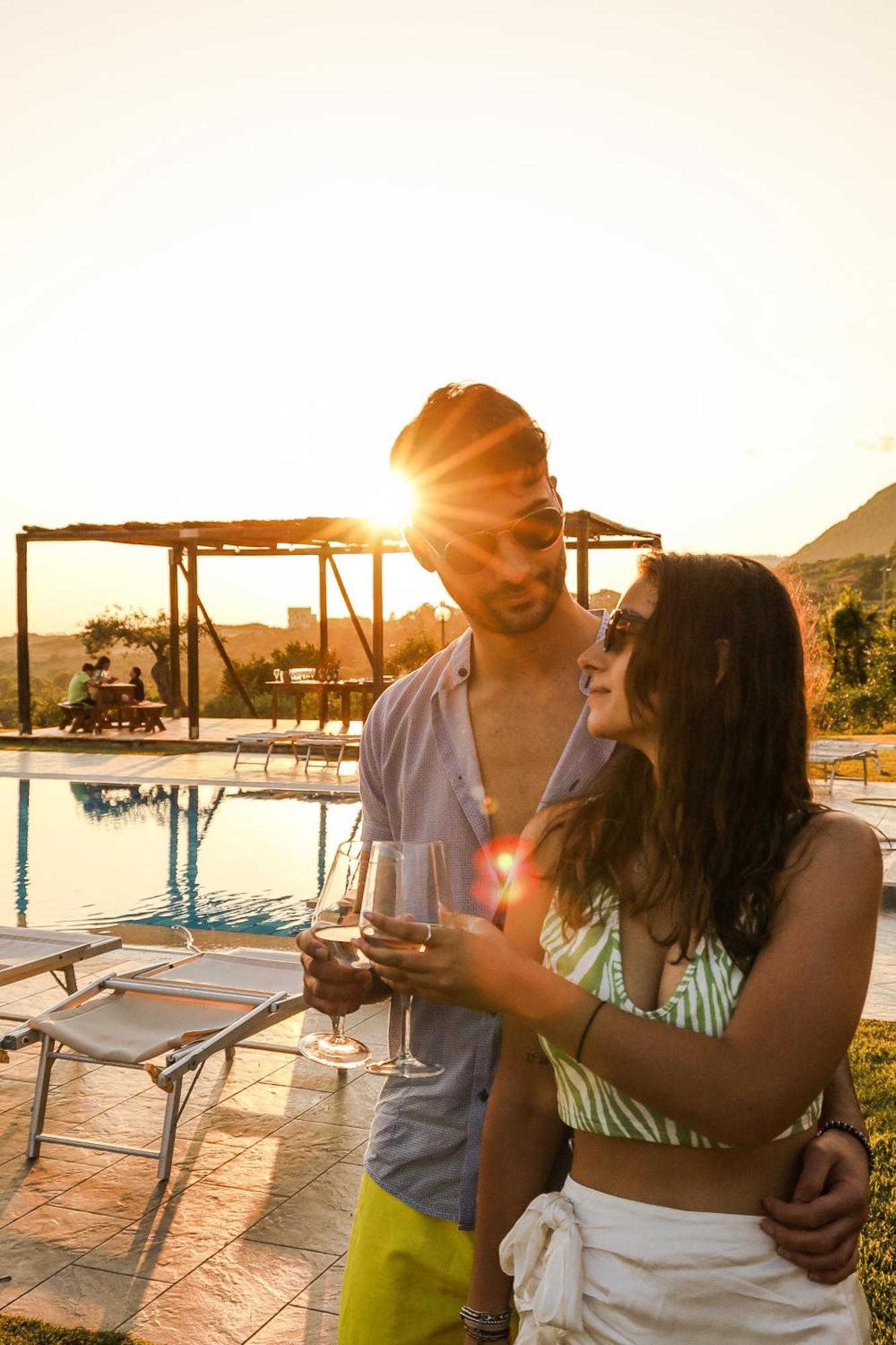 L' Aia Resort Trentinara Bagian luar foto